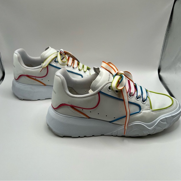 Alexander McQueen Court Trainer 'White Multi' - Picture 4 of 9
